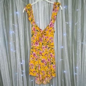 Xhilaration by Target ❤️ Floral Romper SZ S